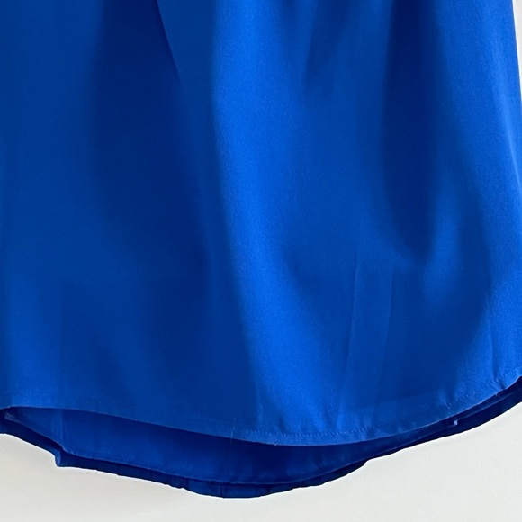 ANN TAYLOR LOFT Ruffle Sleeveless Blouse Top Size XS Feminine Chic Flirty New - Picture 6 of 10